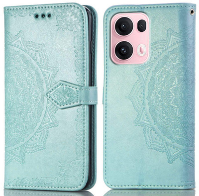 Clickcase Flip Cover for OPPO Reno 13 Pro 5G(Green, Dual Protection)