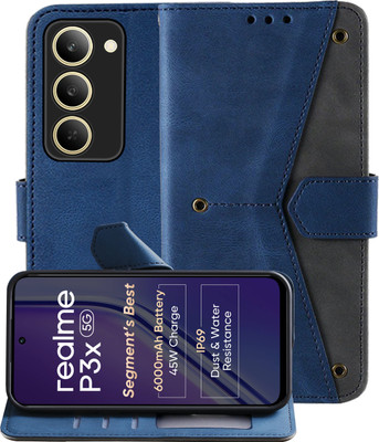 Autofocus Flip Cover for Realme P3x 5G(Multicolor, Holster, Pack of: 1)