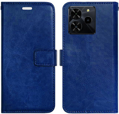 Shanno Enterprises Flip Cover for Lava Yuva 4(Blue, Pack of: 1)