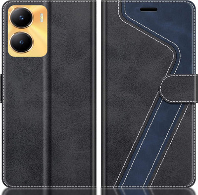 TWIGLO Flip Cover for VIVO T2X 5G(Black, Multicolor, Dual Protection, Pack of: 1)