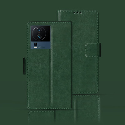 Kalua Mall Flip Cover for IQOO Neo 7 Pro 5G(Green, Magnetic Case, Pack of: 1)