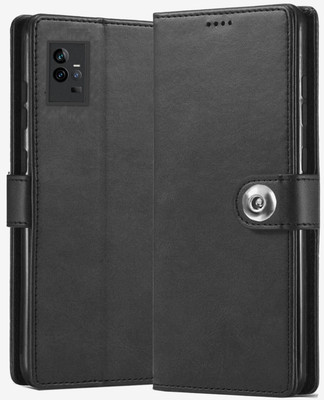 Money Value Flip Cover for IQOO 11 5G(Black, Grip Case, Pack of: 1)