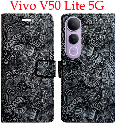 Shanno Enterprises Flip Cover for Vivo V50 Lite 5G(Multicolor, Pack of: 1)