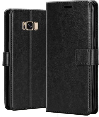 CYOR Flip Cover for Samsung Galaxy S8 Plus(Black, Pack of: 1)