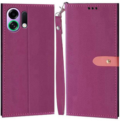 Ideogram Flip Cover for OPPO K13 Turbo Pro 5G(Pink, Shock Proof, Pack of: 1)