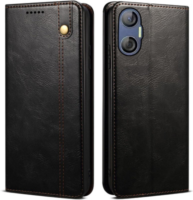 GoPerfect Flip Cover for Tecno Pova Neo 5G |No.1 Top Trending Business Series | Wallet Back Cover(Black, Magnetic Case, Pack of: 1)