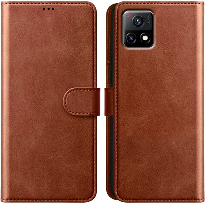Rofix star Back Cover for VIVO Y31S(Brown, Dual Protection, Pack of: 1)