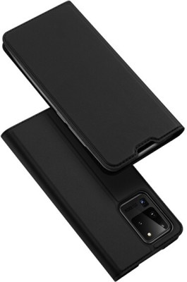 Elica Flip Cover for Samsung Galaxy S20 Ultra 5G(Black, Hard Case, Pack of: 1)