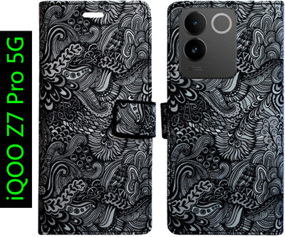 Toklot Flip Cover for iQOO Z7 Pro 5G(Multicolor, Pack of: 1)