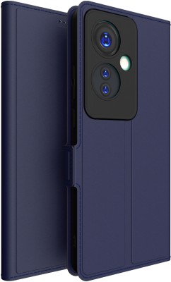 Kapa Flip Cover for OPPO F25 Pro (5G)(Blue, Shock Proof, Pack of: 1)