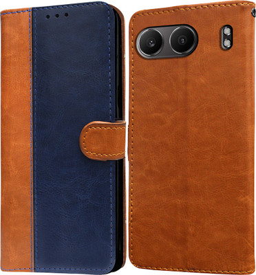 Casotec Flip Cover for OnePlus Nord 4 5G(Blue, Pack of: 1)