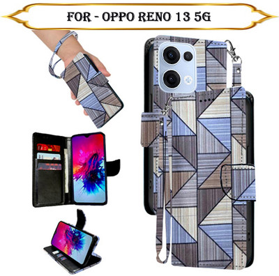 Asmart Flip Cover for OPPO Reno 13 5G(Multicolor, Pack of: 1)