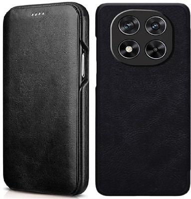 HITFIT Flip Cover for Xiaomi Poco X7 5G / Mi Redmi Note 14 Pro 5G(Black, Magnetic Case, Pack of: 1)