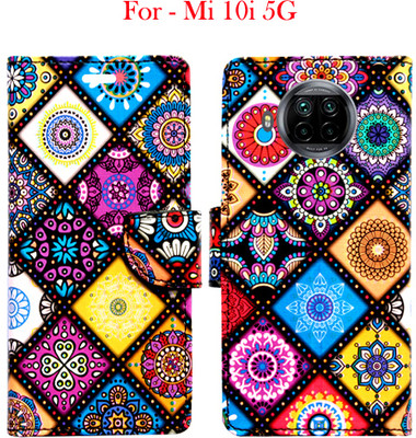 Toklot Flip Cover for Mi 10i 5G(Purple, Pack of: 1)