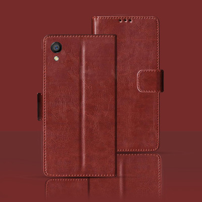 Kalua Mall Flip Cover for Oppo A37(Maroon, Pack of: 1)