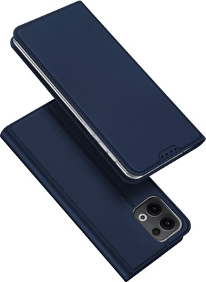 Poohan Flip Cover for Oppo Reno 13 5G(Blue, Shock Proof, Pack of: 1)