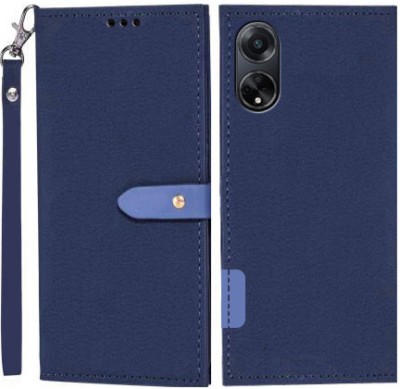 Wynhard Flip Cover for OPPO F23 5G, OPPO A98 5G(Blue, Grip Case, Pack of: 1)