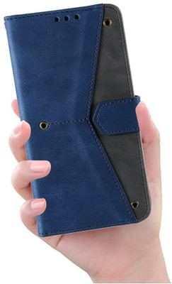 Aaghosh Flip Cover for OPPO F31 Pro 5G(Blue, Shock Proof, Pack of: 1)