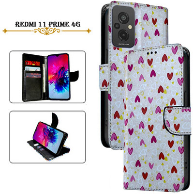PARGO Flip Cover for Redmi 11 Prime 4G(White, Pack of: 1)