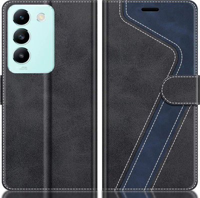 TWIGLO Flip Cover for VIVO T3 5G(Black, Multicolor, Dual Protection, Pack of: 1)