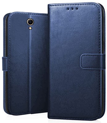 ComboArt Flip Cover for Micromax BHARAT 3(Blue, Dual Protection, Pack of: 1)