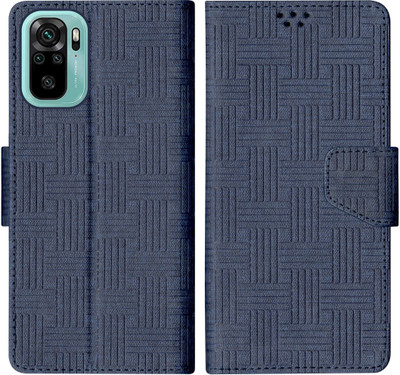 SBMS Flip Cover for REDMI Note 10 2021 / REDMI Note 10s 2021 / REDMI Note 11SE(Blue, Shock Proof, Pack of: 1)