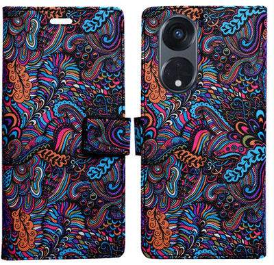 Toklot Flip Cover for Oppo A1 Pro(Multicolor, Pack of: 1)