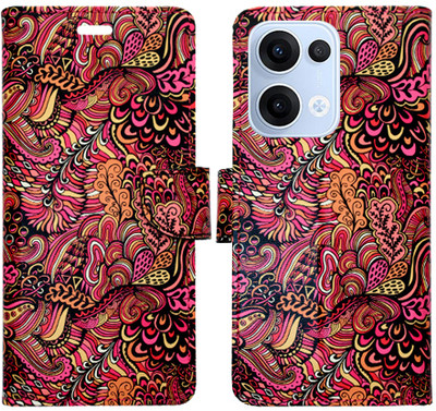 Toklot Flip Cover for OPPO Reno 13 5G(Red, Pack of: 1)