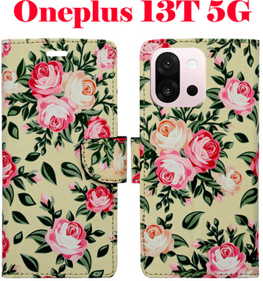 Shanno Enterprises Flip Cover for ONEPLUS 13T 5G(Yellow, Pack of: 1)