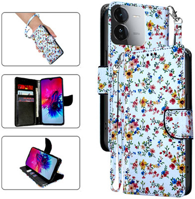 PARGO Flip Cover for iQOO Z9X 5G(White, Pack of: 1)