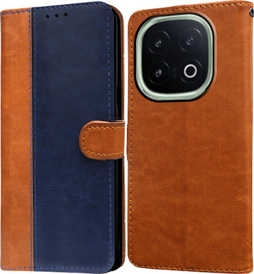 Casotec Flip Cover for iQOO 13 5G(Blue, Pack of: 1)