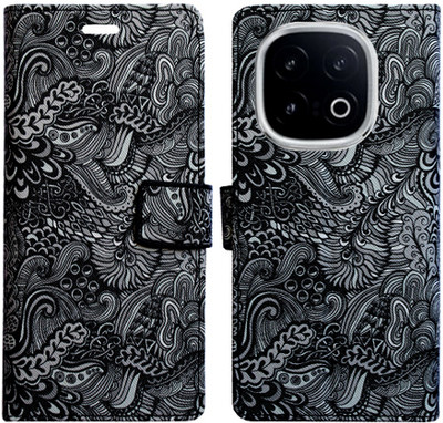 Shanno Enterprises Flip Cover for iQOO 13 5G(Black, Pack of: 1)