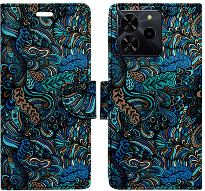 Shanno Enterprises Flip Cover for Lava Yuva 4(Blue, Pack of: 1)