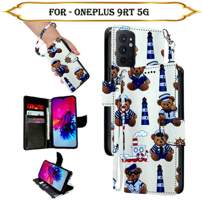 Cutemart Flip Cover for Oneplus 9RT 5G(Multicolor, Pack of: 1)
