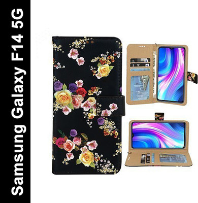 Aarov Flip Cover for SAMSUNG Galaxy F14 5G(Multicolor, Dual Protection, Pack of: 1)