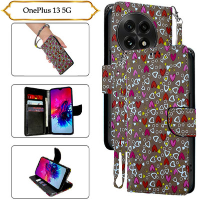 PARGO Flip Cover for OnePlus 13 5G(Brown, Pack of: 1)