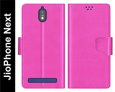 sales express Flip Cover for JioPhone Next(Pink, Shock Proof, Pack of: 1)