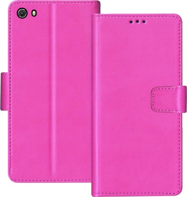 GoPerfect Flip Cover for Micromax Canvas Unite 3 Q372(Pink, Dual Protection, Pack of: 1)