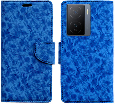 Realgo Flip Cover for iQoo Z7 5G(Blue, Pack of: 1)