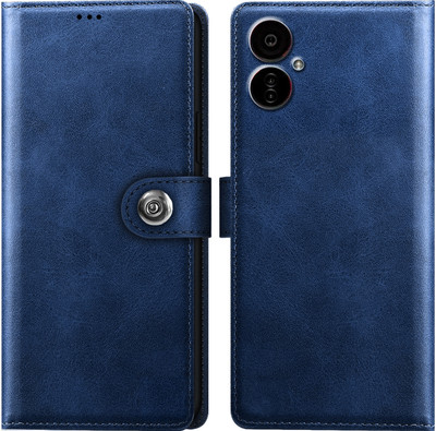 Roxel Flip Cover for Tecno Camon 19 Neo(Blue, Dual Protection, Pack of: 1)