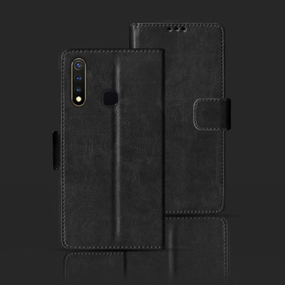 Kalua Mall Flip Cover for VIVO Y19(Black, Pack of: 1)