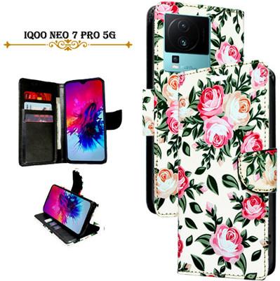 Hpa Flip Cover for iQoo Neo 7 Pro 5G(White, Pack of: 1)