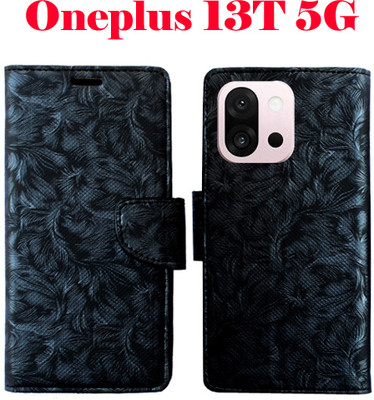 Shanno Enterprises Flip Cover for ONEPLUS 13T 5G(Black, Pack of: 1)