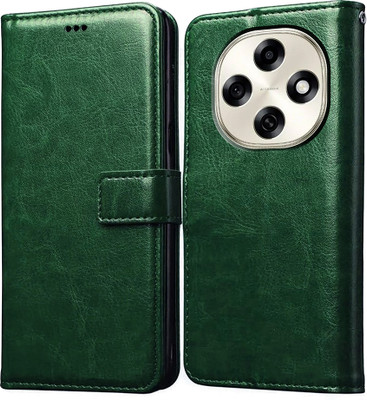 Casotec Flip Cover for Oppo F31 Pro 5G(Green, Pack of: 1)