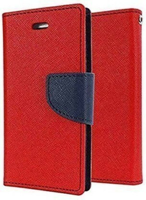 Makeshift Flip Cover for Mi Redmi 10 Prime(Red, Dual Protection, Pack of: 1)