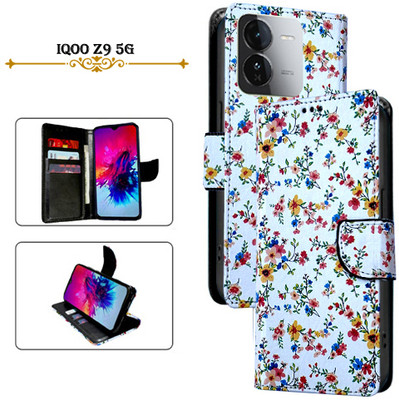 PARGO Flip Cover for iQOO Z9 5G(White, Pack of: 1)