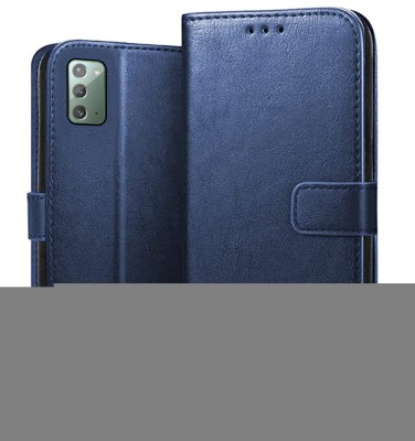 TIRUPATI Flip Cover for Samsung Galaxy Note 20, Premium Segment Exclusive Back Cover(Blue, Dual Protection, Pack of: 1)