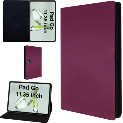 TGK Flip Cover for OnePlus Pad Go 11.35 Inch(Purple, Dual Protection, Pack of: 1)