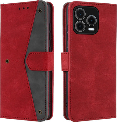 Autofocus Flip Cover for Lava Bold N1 Pro(Multicolor, Cases with Holder, Pack of: 1)