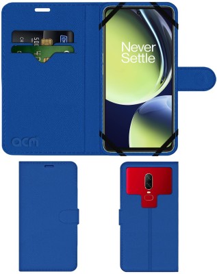 ACM Flip Cover for Oneplus Nord CE 3 Lite(Blue, Cases with Holder, Pack of: 1)